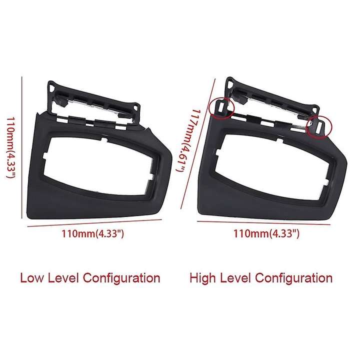 Car Headlight Switch Trim Frame for Focus 2015-2018 Low Level Configuration Trim Panel Cover