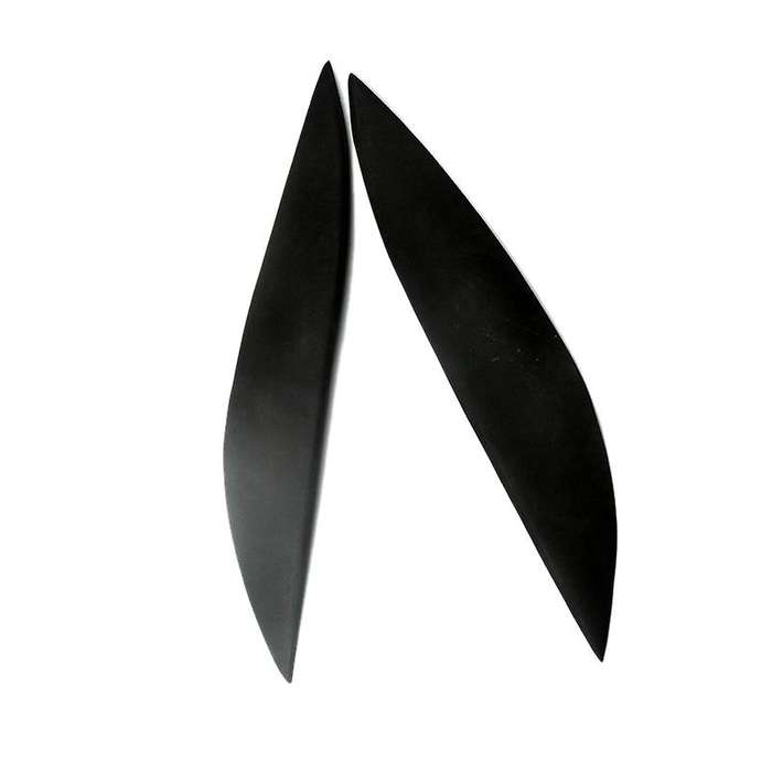 Car Headlights Eyebrow Eyelid Trim Cover Sticker Refitting for 2001-2003