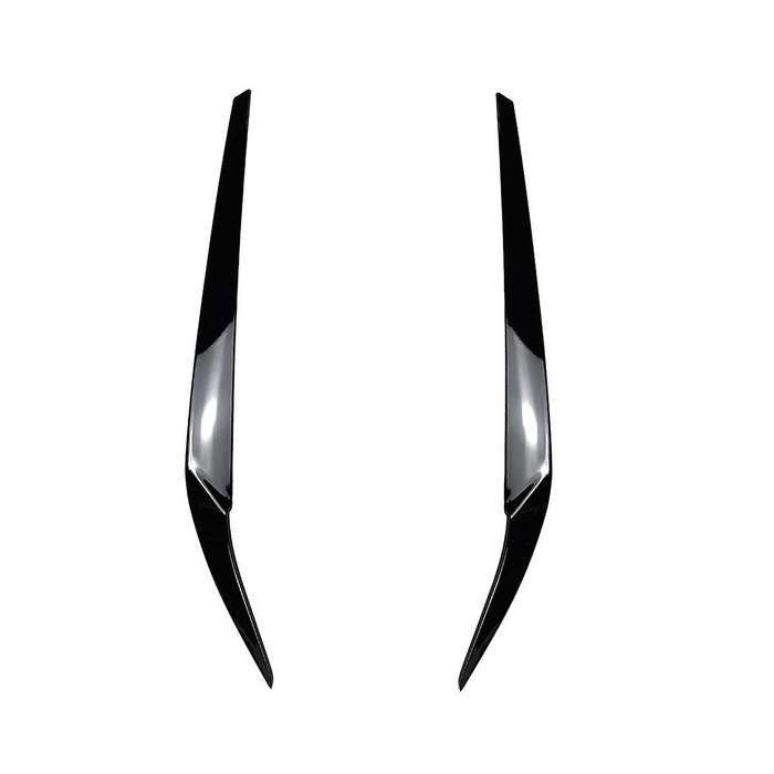 Car Headlights Eyebrow Eyelids Trim Cover for 5 Series G30 525I 530I 2017-2021 Car Stickers Trim Dec