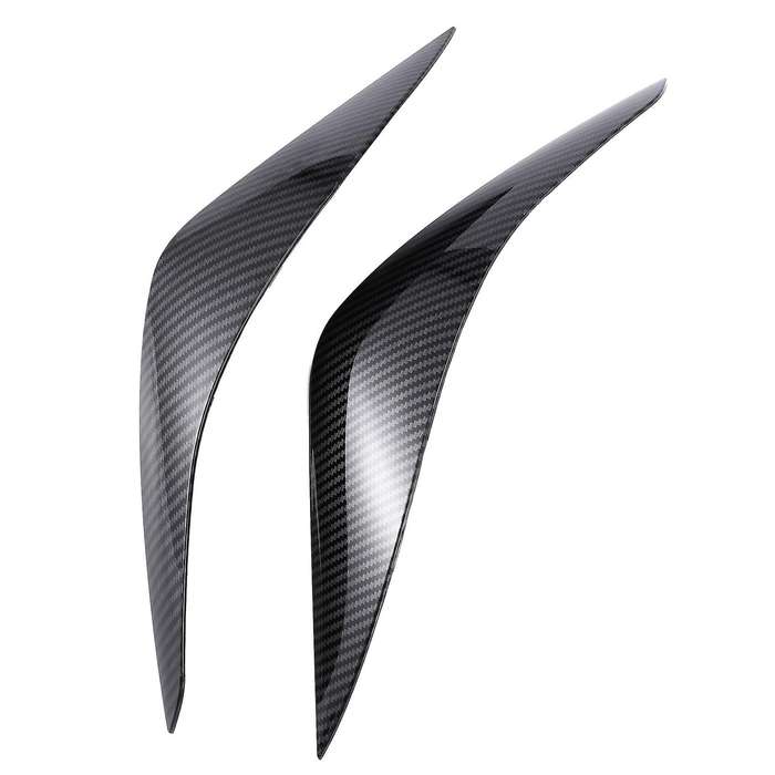 Car Headlights Eyelids Eyebrow Abs Trim Stickers Cover for - Plus 2019 2020
