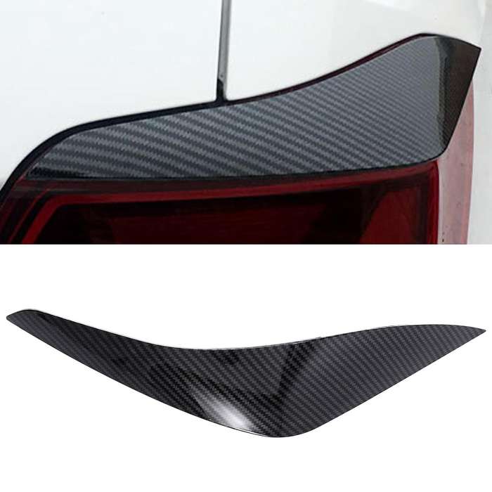 Car Headlights Eyelids Eyebrow Abs Trim Stickers Cover for - Plus 2019 2020