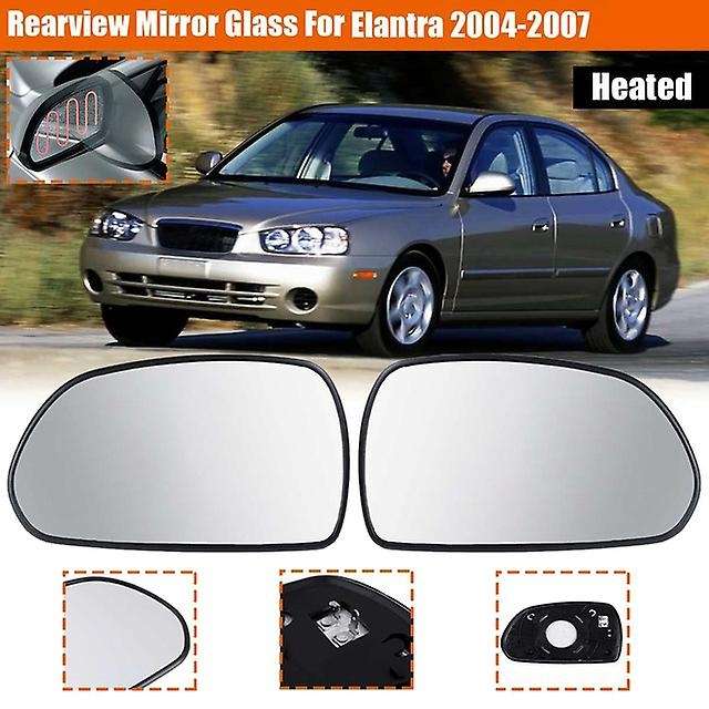 Car Heated Rearview Mirror Glass Side Lens Glass for 2004 2005 2006 2007
