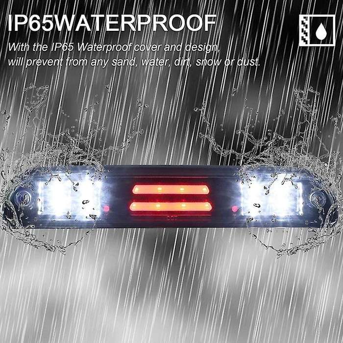 Car High Mount Stop Light Third Brake Light for 350 450 550 Super Duty Tail Light Cargo Light