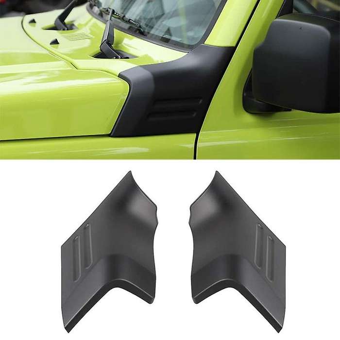 Car Hood Cover Cowling,Car Cowl Body Armor Corner Guards for Jimny 2019-2020,Silver