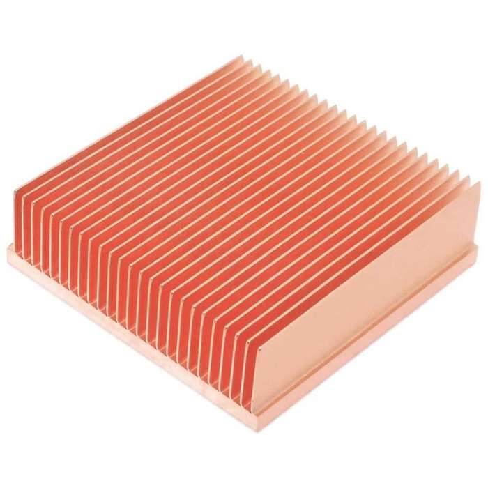 Pure Copper Radiator DIY Radiator Cooler is Suitable for Electronic 3D Printer Chip IC