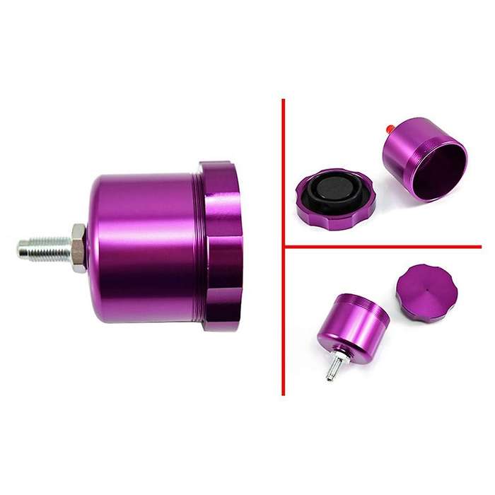 Purple Drift Hydraulic Hand Brake Oil Tank Fluid Reservoir