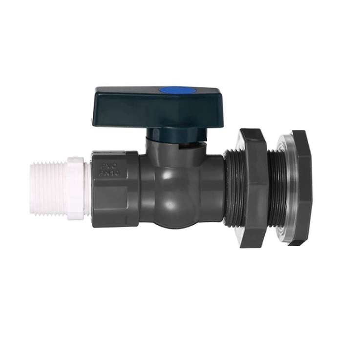 Pvc Rain Bucket Faucet Kit, 3/4 Inch Pvc Ball Valve, Bucket Bucket Water Tank Pond Bucket Faucet Ki