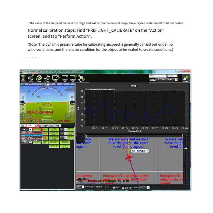 PX4 Airspeedometer Airspeed Sensor Airspeed Meter for PX4 Flight Controller