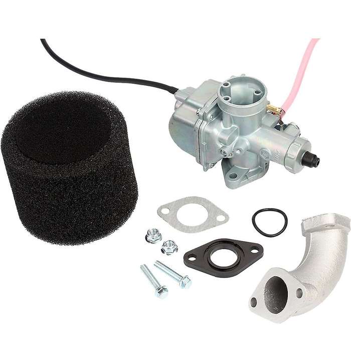 PZ26mm Carburetor Air Filter Air Intake Pipe for 125Cc 140CC Motorcycle ATV