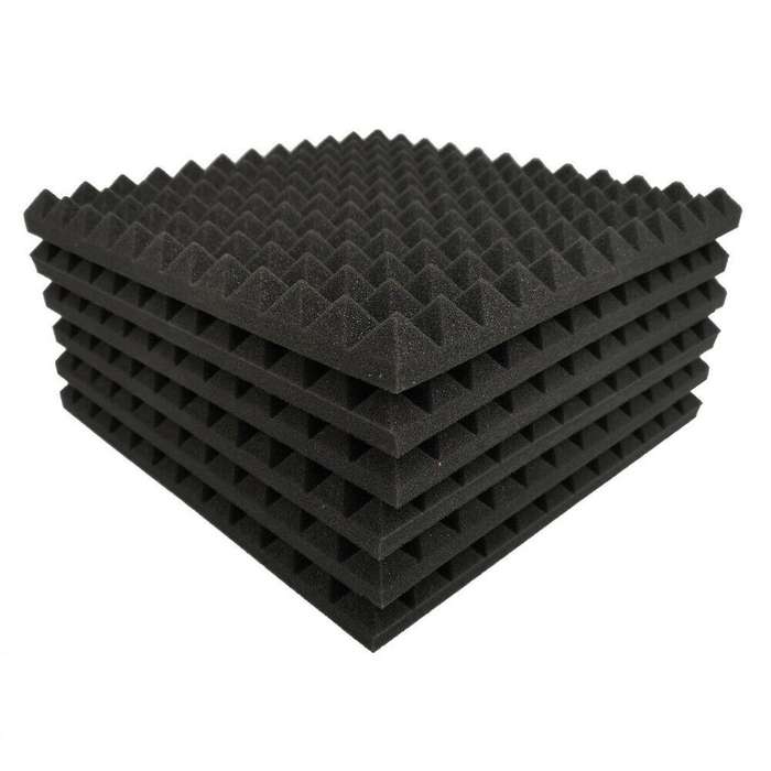 Pyramid Shape Soundproof Foam Sound Proof Padding Treatment Panel