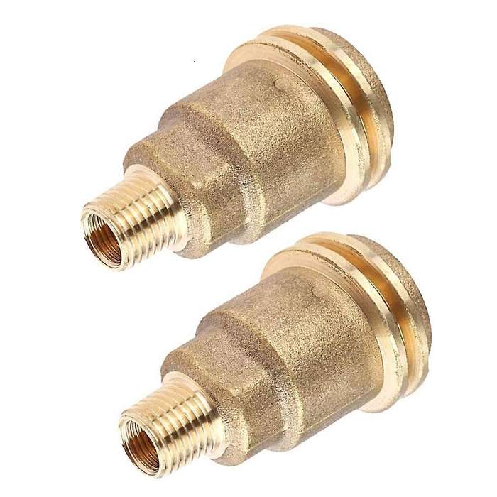 Qcc1 Nut Propane Hose Adapter, 1/4 Inch Male Pipe Thread, Propane Fittings, Propane Grills Outdoor C