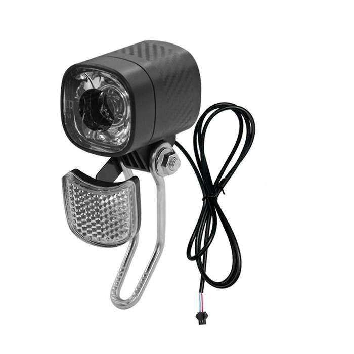 QD470 E-Bike LED Headlight 6V-12V/48V Bicycle Light Waterproof Front Headlight Waterproof Connecto