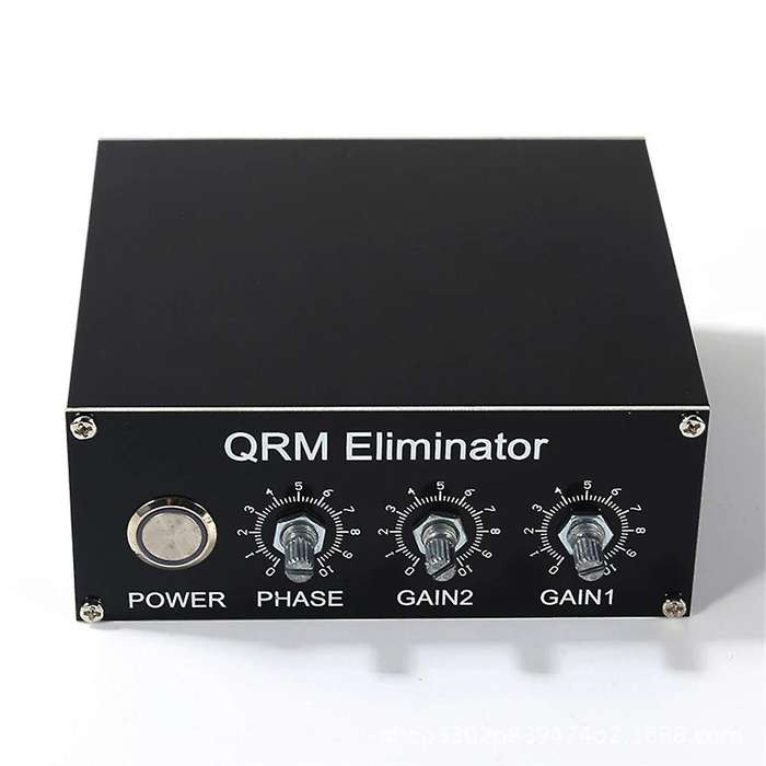 QRM Eliminator X-Phase PTT Control 1-30 MHz HF Band QRM Eliminator Aluminum Alloy QRM Canceller Rad