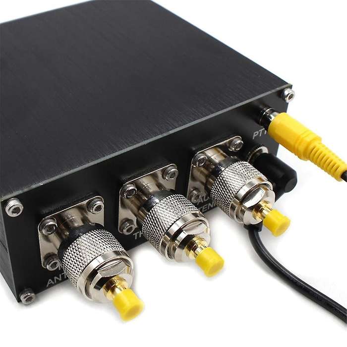 QRM Eliminator X-Phase PTT Control 1-30 MHz HF Band QRM Eliminator Aluminum Alloy QRM Canceller Rad