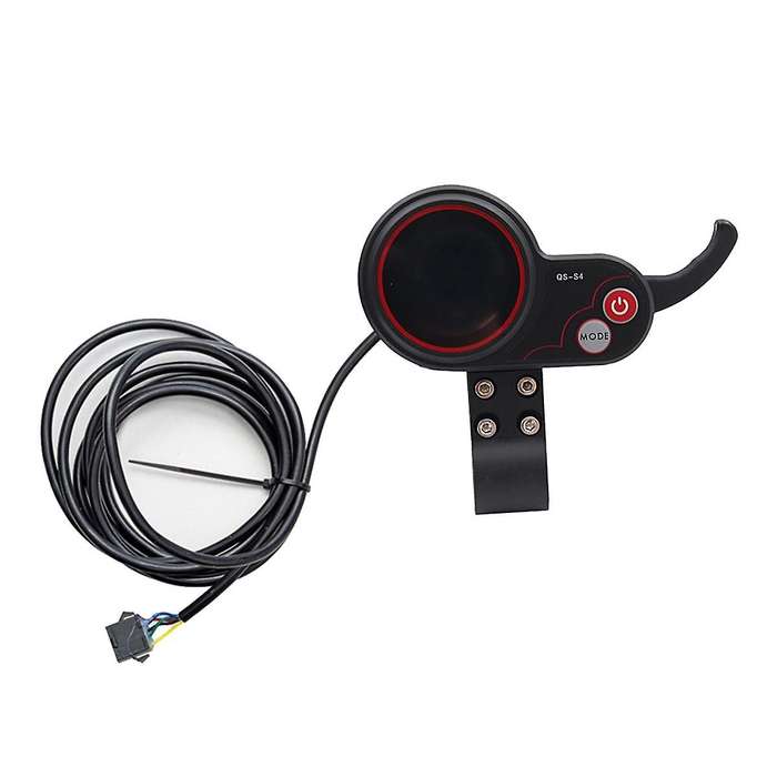 Qs-s4 Lcd Display Meter 36v 48v Electric Scooter Dashboard Uart Protocol for Electric Scooter Acces