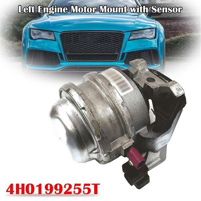 Quality Left Engine Motor Mount Engine Bracket Machine Foot Glue for A8 S8 S7 S7 RS6 RS7 4H0199255T