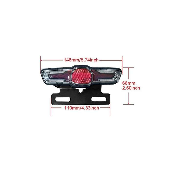 Quantum Controller Waterproof Line Dk336 Light Group Front Light Rear Light Brake Light Turn Signal