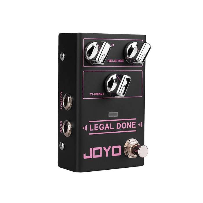 R-23 LEGAL DONE Noise Gate Pedal with Niose Reduction Circuit Support 2-Wire 4-Wire Connection Ele