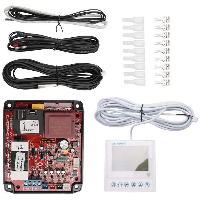 -R200A,Universal,Air Source Heat Pump Water Heater Controller, Pump Air to Hot Water Heating Control