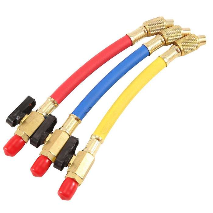 R134A R410 R22 HBV-B01 PSI Manifold Gauge Set A/C Refrigeration Charging Hose HVAC Refrigerant Hose