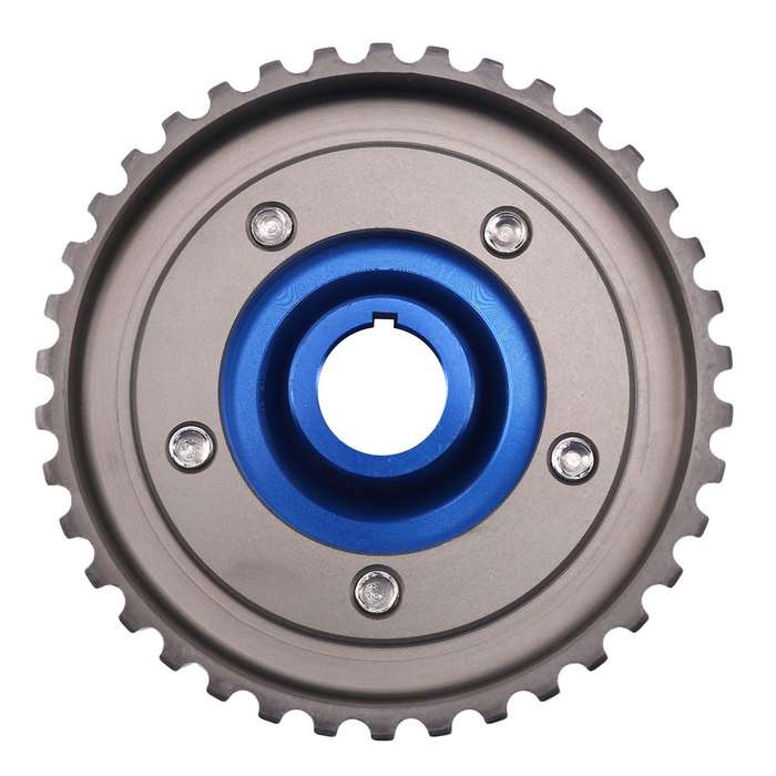 Racing Timing Belt + Adjustable Cam Gear Kit for D16 D16Z D16Y 92-00 Blue