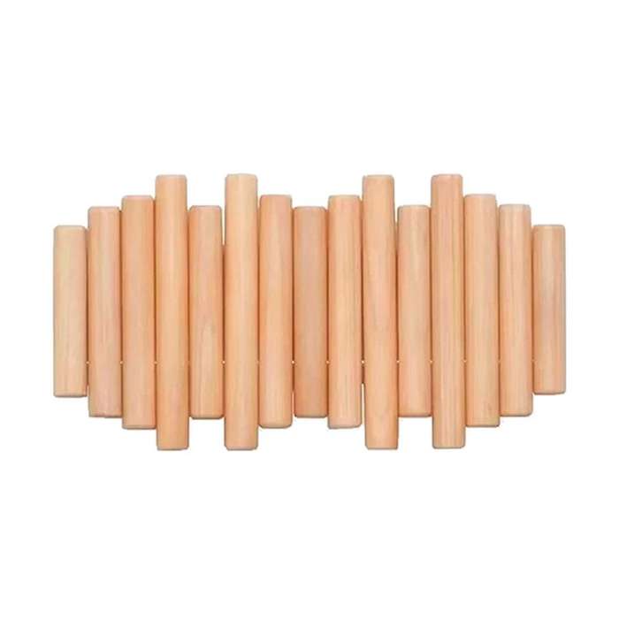 Rack with Folding Hooks Modern Wooden Rack Perfect to Hang Coats, Umbrellas, Towels, and .