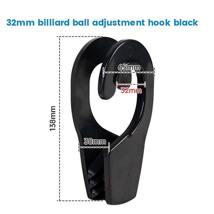 Rail Mount Boat Hanger Hook Quick Release Clip Professional Versatile Adjuster Clip Line Clip 32mm B