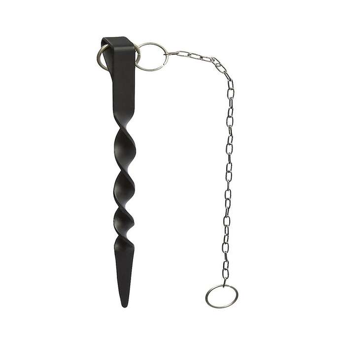 Rain Chain Adapter Anchoring Stake -coated Metal Garden Downspout Substitution Outdoor Decoration fo