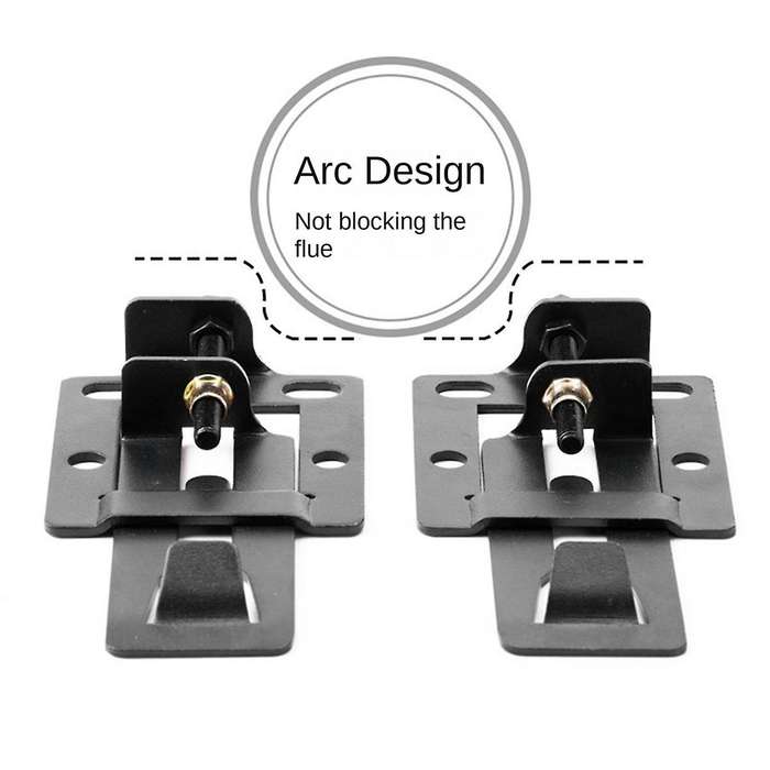 Range Hood Mounting Bracket Can Be Adjusted Up and Down Lifting Hook Universal Hanger Universal Acce