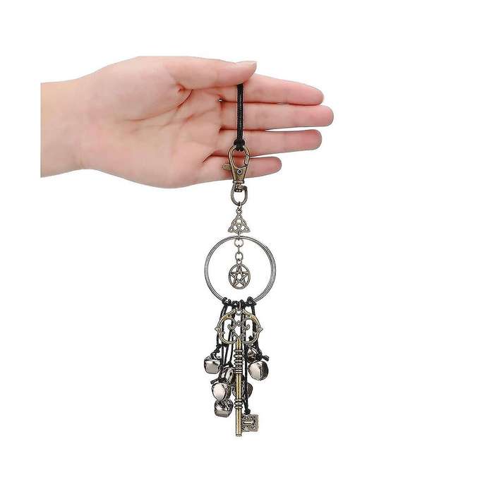 Rattan Wind Chimes Pray Crystal Wind Chimes Witch Protect Door Handle Pendants Family Room Decoratio