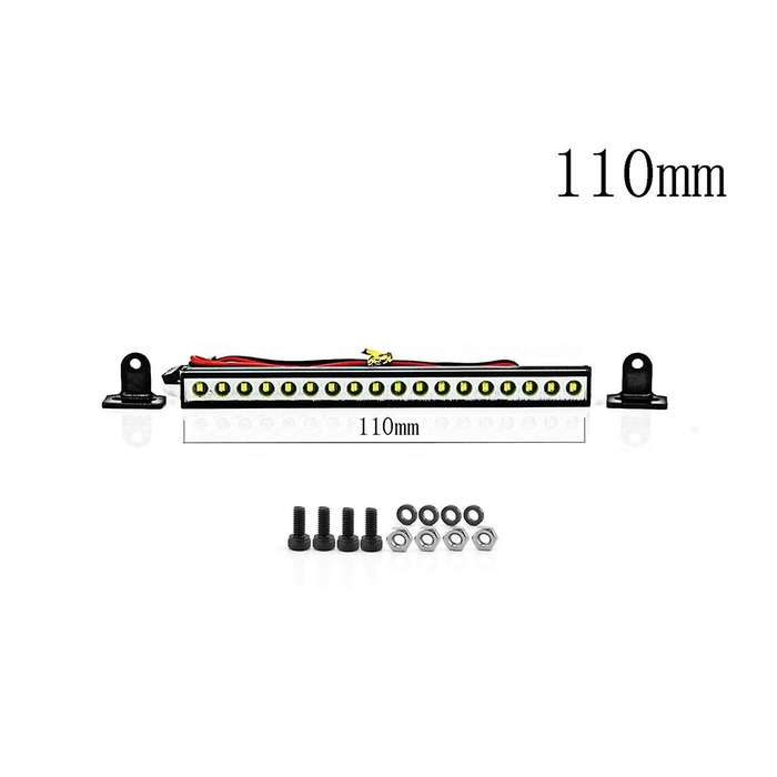 Rc Car Roof Lamp 9/18/25 LED Light Bar for 1/10 Rc Crawler Trx4 Axial Scx10 90046 Scx24 Wrangler D90