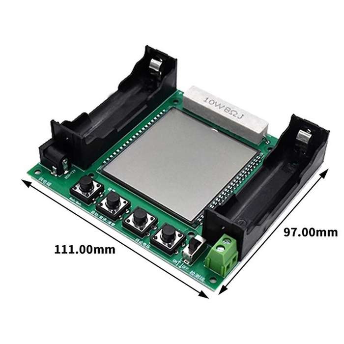 Real Capacity Tester 18650 Lithium Battery Ah Load Tester Module Digital High Precision Multi-Functi