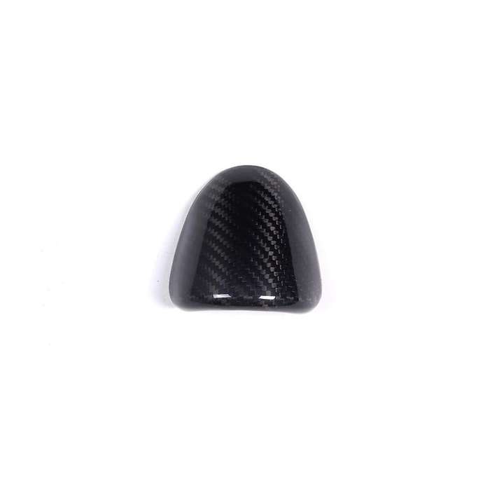 Real Carbon Fiber Car Dashboard Clock Decorative Cover Sticker Interior Accessories for 2014-2022