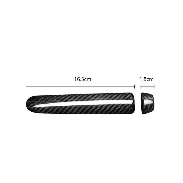 Real Carbon Fiber Car Handbrake Cover Trims for Hatchback F55 F56 F57 2014-2021