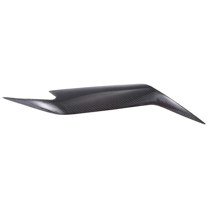 Real Carbon Fiber Eyelids Eyebrows Lids Headlight Trim Cover for 2006-2011