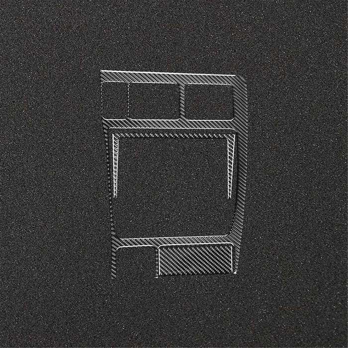 Real Carbon Fiber for 2001-2004 Center Console Radio CD AC Panel Cover Trim Sticker Interior Accesso