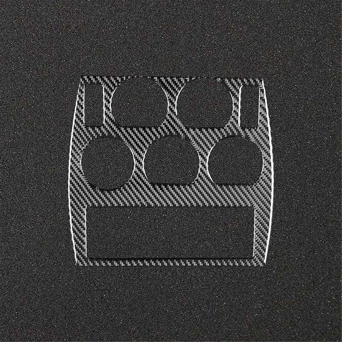 Real Carbon Fiber for C3 1968-1982 Car Center Console Panel Cover Trim Interior Accessories