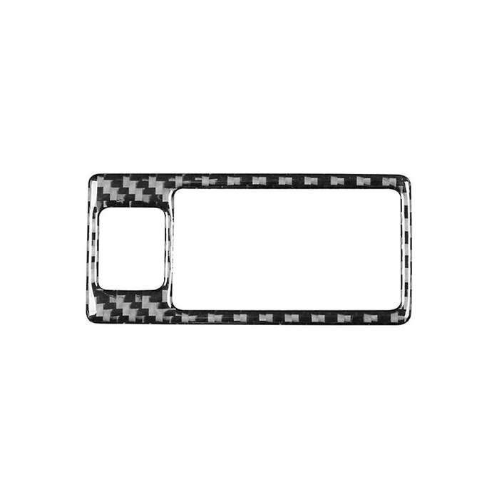 Real Carbon Fiber for CX9 -9 2016-2022 Headlight Switch Panel Cover Trim Sticker Car Interior Access