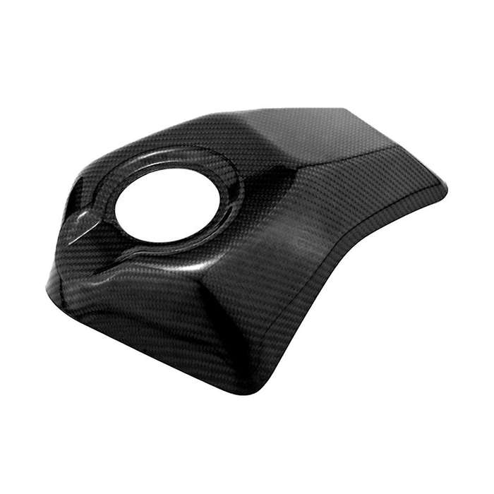 Real Carbon Fiber Fuel Gas Oil Tank Cap Guard Cover for CRF300L Dirt Bikes Motorcycle Gas Shield Acc