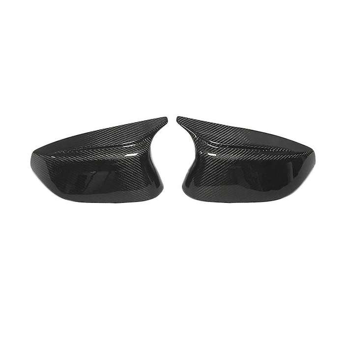 Real Carbon Fiber Side Rear View Mirror Cover Replacement Ox Horn for Q50 Q60 Q70 XQ30 SQ50 2014-201