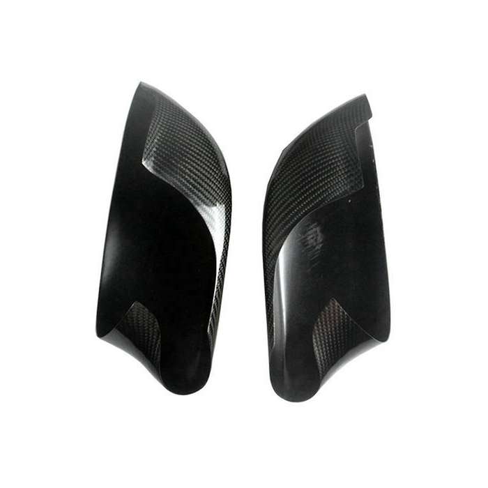 Real Carbon Fiber Side Rearview Mirror Cover Caps Add On Fit for E85 Z4 2002-2008