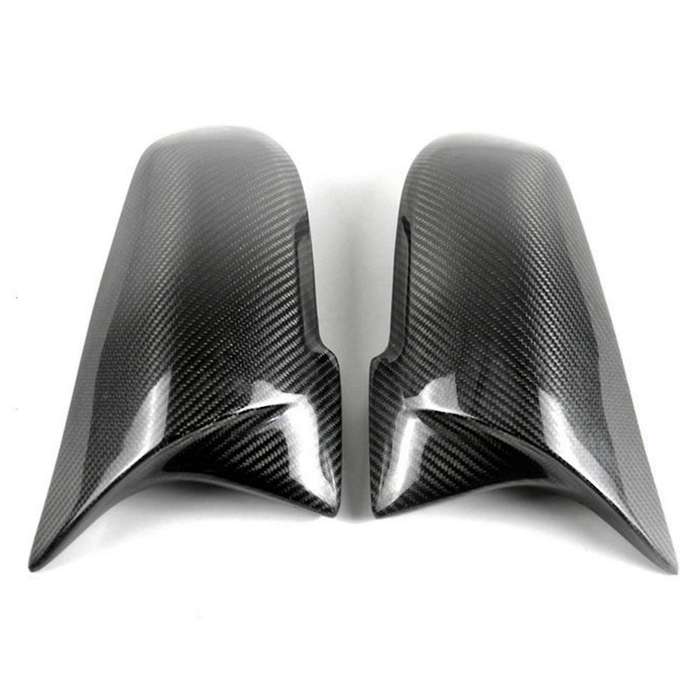 Real Carbon Fiber Side Rear View Mirror Cover Trim Side Wing Mirror Caps for 1 2 3 4 Series F20 F30