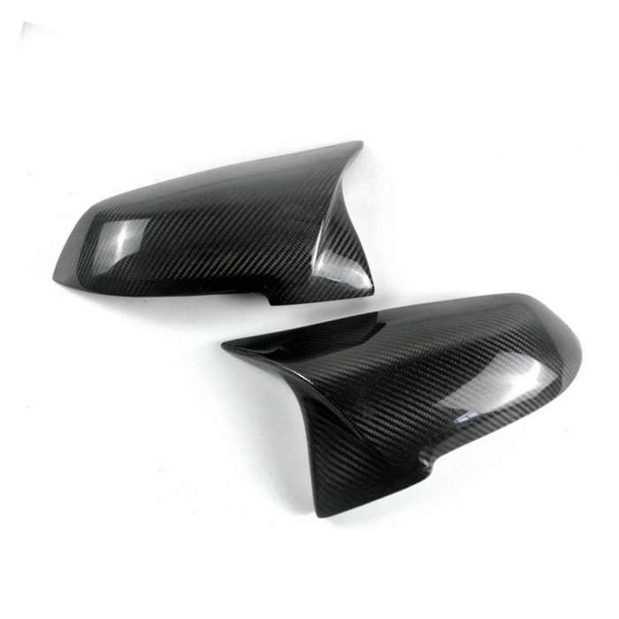 Real Carbon Fiber Side Rear View Mirror Cover Trim Side Wing Mirror Caps for 1 2 3 4 Series F20 F30