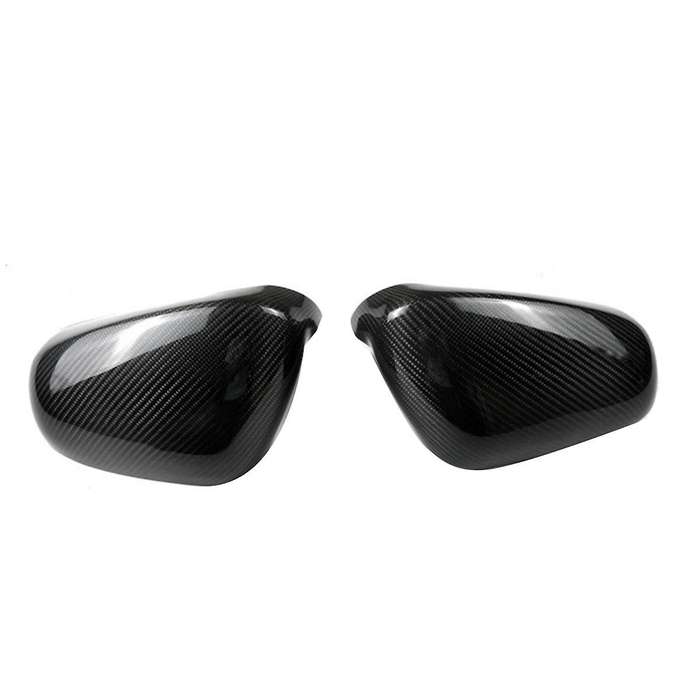 Real Carbon Fiber Side Rear View Mirror Cover Trim Side Wing Mirror Caps for Quattroporte GT 2007-20