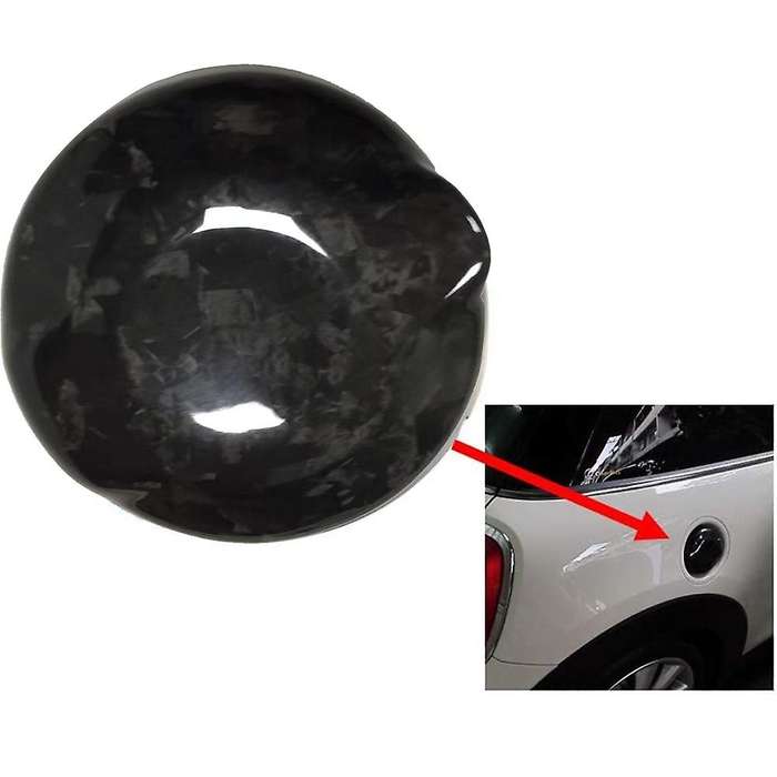 Real Carbon Fiber Tank Protective Sticker Gas Fuel Tank Cover Exterior for S JCW F55 F56 F57 2014-20