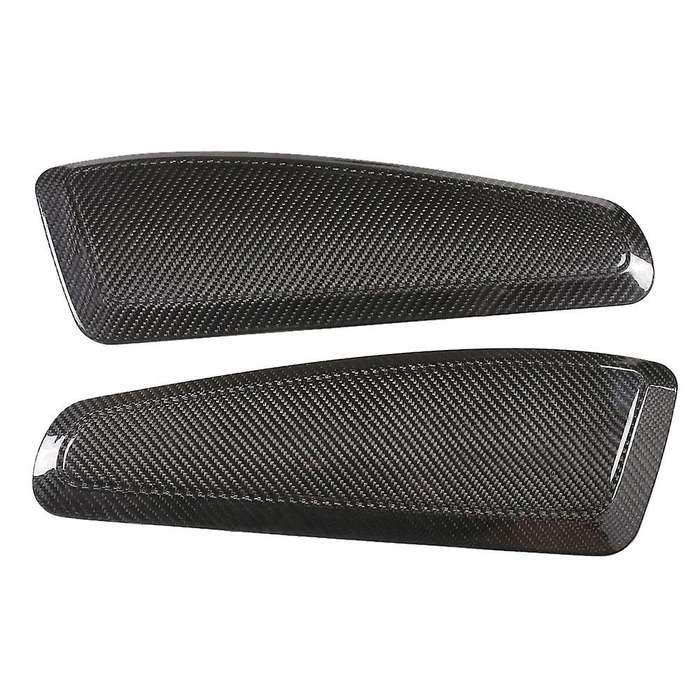 Real Dry Carbon Fiber Seat Side Cover Trim for- 2012-2018 718 2017-20