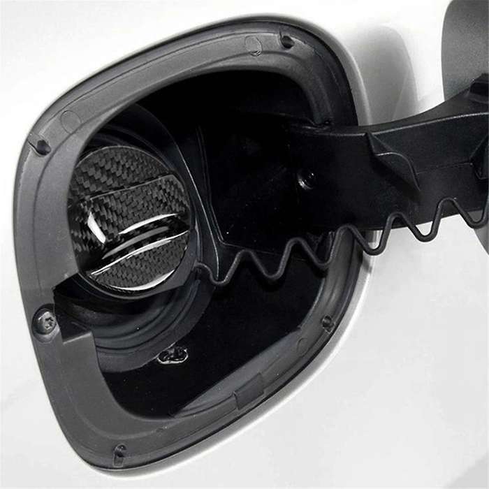 Real Hard Carbon Fiber Car Fuel Tank Cap Cover Trim for Xc90 Xc60 Xc40 S80 S40 S60 S90 S60 V40 V70