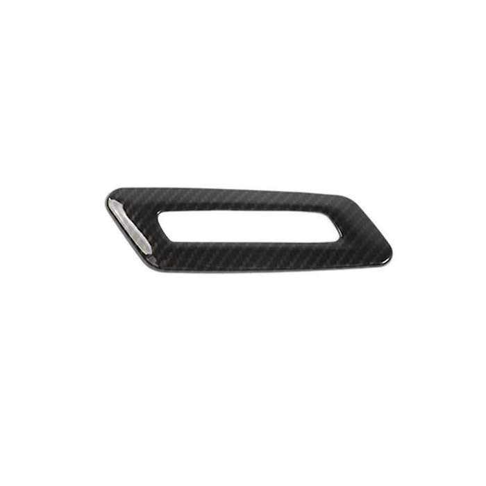 Real Hard Carbon Fiber for 2016-2023 Car Door Front Button Frame Interior Trim Accessories