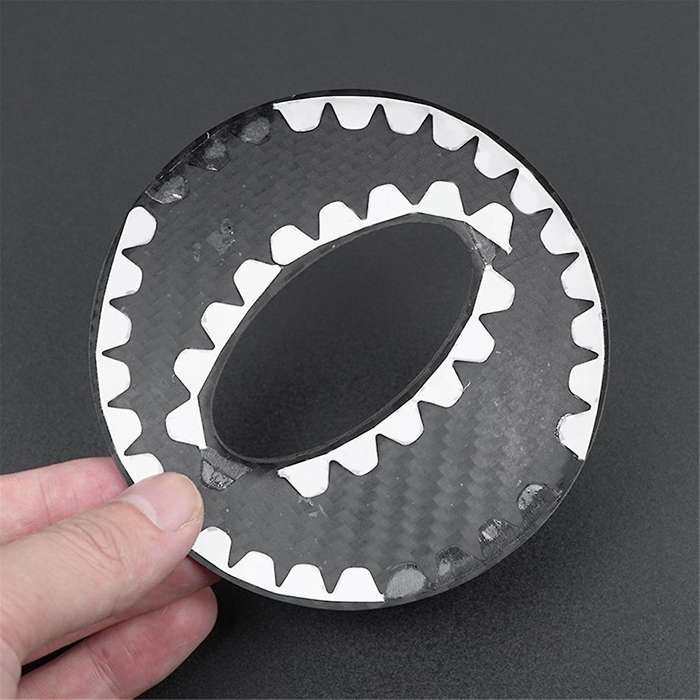 Real Hard Carbon Fiber Sticker for / 2022-2024 Car Steering Wheel Center Cover Accessories,A