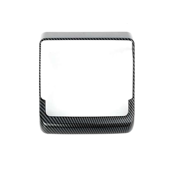 Rear Air Conditioning Vent Cover Interior Accessories for Model 3 2024 Abs Carbon Fiber Rear Screen